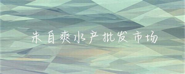 朱自爽水产批发市场鲜肉批发 品质与信赖的供应源头